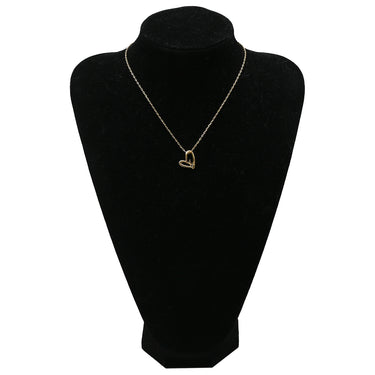 ルイヴィトン LOUIS VUITTON コリエ ハート フォーリンラブ M00465 ゴールド GP ネックレス