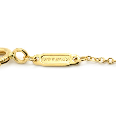 ティファニー Tiffany & Co Tスマイル ミニ ペンダント 62617640 イエローゴールド K18YG ネックレス T＆Co. T smile K18YG Au750 18K 18金