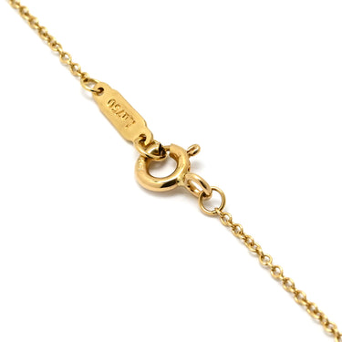 ティファニー Tiffany & Co チェーン ネックレス 41cm 60011300 イエローゴールド K18YG ネックレス T＆Co. K18YG Au750 18K 18金