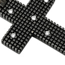 ダミアーニ DAMIANI メトロポリタンドリーム 6Pダイヤ ペンダント ブラック K18WG ダイヤモンド ネックレス クロス 十字架 WG ブルニート加工
