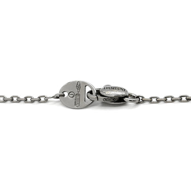 ダミアーニ DAMIANI メトロポリタンドリーム 6Pダイヤ ペンダント ブラック K18WG ダイヤモンド ネックレス クロス 十字架 WG ブルニート加工