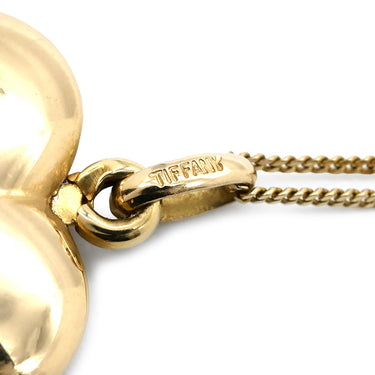 ティファニー Tiffany & Co ハート ロケット ペンダント イエローゴールド K14YG ネックレス T＆Co. 14K YG