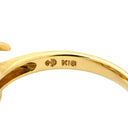 タサキ TASAKI カラーストーンリング 多色×イエローゴールド K18YG ダイヤモンド サファイア（ブルー/イエロー/ピンク） リング 指輪 TASAKI マルチストーン ダイヤ フラワーデザイン K18YG 750 10.5号
