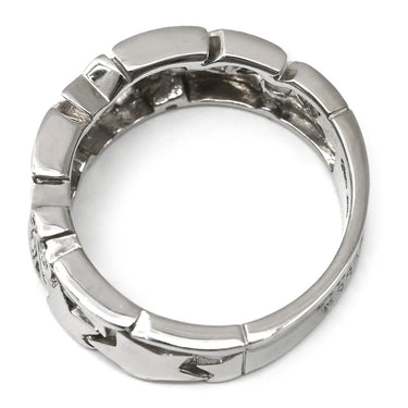 スタージュエリー STAR JEWELRY 2002年クリスマス限定 ダイヤリング ホワイトゴールド K18WG ダイヤモンド リング 指輪 星 スター 750 18K WG 9.5号