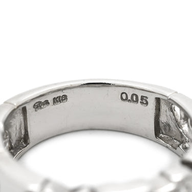 スタージュエリー STAR JEWELRY 2002年クリスマス限定 ダイヤリング ホワイトゴールド K18WG ダイヤモンド リング 指輪 星 スター 750 18K WG 9.5号