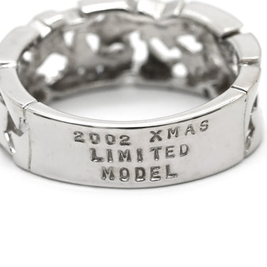 スタージュエリー STAR JEWELRY 2002年クリスマス限定 ダイヤリング ホワイトゴールド K18WG ダイヤモンド リング 指輪 星 スター 750 18K WG 9.5号