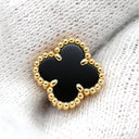 ヴァンクリーフアーペル Van Cleef & Arpels スウィート アルハンブラ VCARA44900 ブラック×イエローゴールド K18YG オニキス ピアス 黒 オニキス 750 YG 18K 両耳用