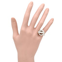 エルメス HERMES クロワゼット GM H104587B シルバー シルバー925 #50(JP10) リング 指輪 SV925 AG925 クラスプモチーフ 7号