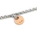 エルメス HERMES エクスリブリス PM シルバー✕ピンクゴールド シルバー925 K18PG SH ブレスレット SV925 AG925 Au750 18K PG