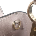 ルイヴィトン LOUIS VUITTON カプシーヌ MINI ピンク系 クロコダイル 2WAYバッグ ゴールド金具 グレー ショルダー ハンドバッグ