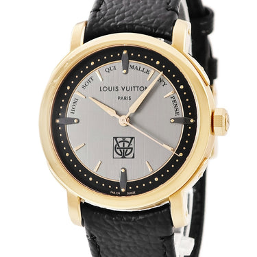 腕時計 ルイヴィトン LOUIS VUITTON エスカル オートマティック W3PG31 自動巻き メンズ K18PG無垢 グレー LFT023.02 限定