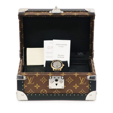 腕時計 ルイヴィトン LOUIS VUITTON エスカル オートマティック W3PG31 自動巻き メンズ K18PG無垢 グレー LFT023.02 限定