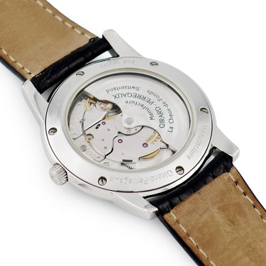 腕時計 ジラールペルゴ GIRARD PERREGAUX フラットウォッチ スモールセコンド 90500.0.11.713 自動巻き メンズ ホワイト 白 ローマン