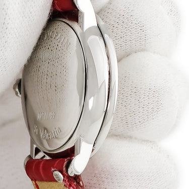 腕時計 ブランパン BLANCPAIN ヴィルレ ウルトラスリム バレンタインデー 2005 6102A-4688-95A 自動巻き レディース 純正ダイヤ 白 限定