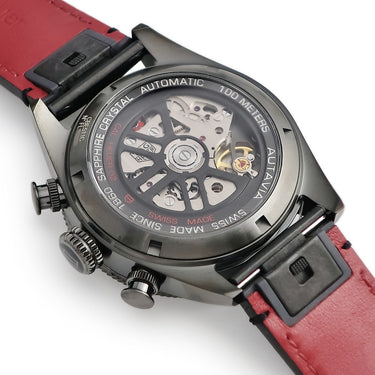 腕時計 タグホイヤー TAG Heuer オータヴィア フライバック クロノグラフ CBE511C.FC8280 自動巻き メンズ 未使用 DLC加工 60周年記念