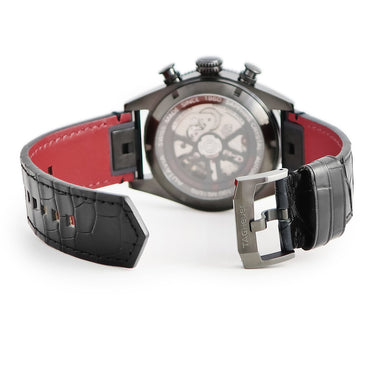 腕時計 タグホイヤー TAG Heuer オータヴィア フライバック クロノグラフ CBE511C.FC8280 自動巻き メンズ 未使用 DLC加工 60周年記念