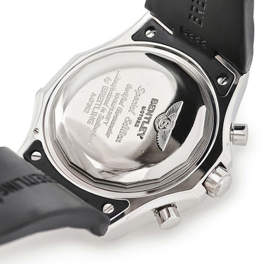 腕時計 ブライトリング BREITLING ベントレー GMT A476B19GRC A47362 自動巻き メンズ OH済 クロノグラフ 回転ベゼル スモールセコンド