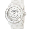 腕時計 シャネル CHANEL J12 38mm H1629 自動巻き メンズ OH済 純正12Pダイヤ 白 ホワイト セラミック デイト