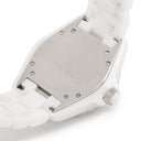 腕時計 シャネル CHANEL J12 38mm H1629 自動巻き メンズ OH済 純正12Pダイヤ 白 ホワイト セラミック デイト
