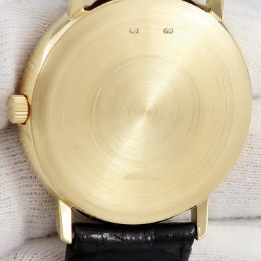 腕時計 ヴァシュロン・コンスタンタン VACHERON CONSTANTIN パトリモニー デイト 44001/2 自動巻き メンズ OH済 K18YG無垢 ホワイト 白 バー