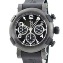 腕時計 ロマンジェローム ROMAIN JEROME アロー マリン セラミック 45mm 1M45C.CCCR.1517.RB 自動巻き メンズ OH済 ブラック クロノグラフ