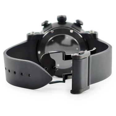 腕時計 ロマンジェローム ROMAIN JEROME アロー マリン セラミック 45mm 1M45C.CCCR.1517.RB 自動巻き メンズ OH済 ブラック クロノグラフ