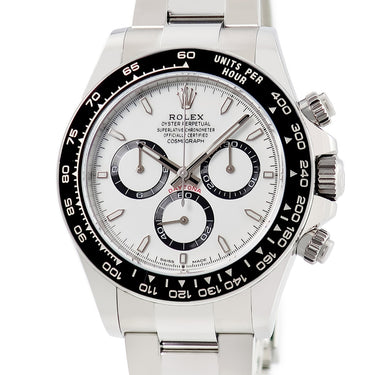 腕時計 ロレックス ROLEX コスモグラフ デイトナ 126500LN ランダム番 自動巻き メンズ ランダム番 ホワイト 白 パンダダイヤル