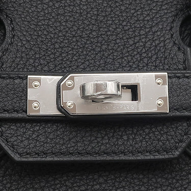 エルメス HERMES バーキン25 ブラック トゴ ハンドバッグ シルバー金具 新品 未使用 黒 2026年製