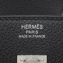 エルメス HERMES バーキン25 ブラック トゴ ハンドバッグ シルバー金具 新品 未使用 黒 2026年製