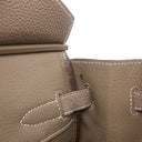 エルメス HERMES バーキン30 エトゥープ トゴ ハンドバッグ マットゴールド金具 【PO品】 グレージュ