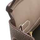 エルメス HERMES バーキン30 エトゥープ トゴ ハンドバッグ マットゴールド金具 【PO品】 グレージュ