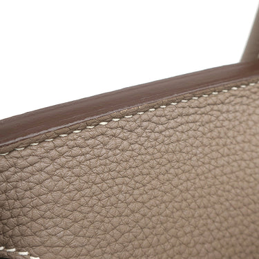 エルメス HERMES バーキン30 エトゥープ トゴ ハンドバッグ マットゴールド金具 【PO品】 グレージュ