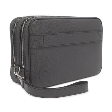 ルイヴィトン LOUIS VUITTON ネオ パヴェル M32902 アルドワーズ タイガ セカンドバッグ シルバー金具 黒 クラッチバッグ