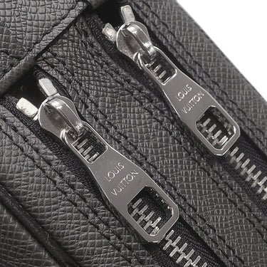 ルイヴィトン LOUIS VUITTON ネオ パヴェル M32902 アルドワーズ タイガ セカンドバッグ シルバー金具 黒 クラッチバッグ