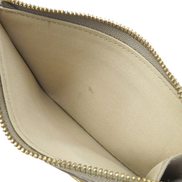 クロエ Chloe クロエC CHC19UP059A37 グレー レザー コインケース ゴールド金具 カードホルダー フラグメントケース グレージュ