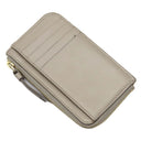クロエ Chloe クロエC CHC19UP059A37 グレー レザー コインケース ゴールド金具 カードホルダー フラグメントケース グレージュ