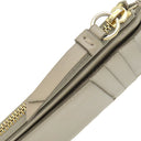 クロエ Chloe クロエC CHC19UP059A37 グレー レザー コインケース ゴールド金具 カードホルダー フラグメントケース グレージュ