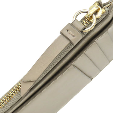 クロエ Chloe クロエC CHC19UP059A37 グレー レザー コインケース ゴールド金具 カードホルダー フラグメントケース グレージュ