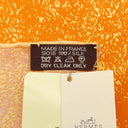 エルメス HERMES カレ45 ガヴロッシュ オレンジ×アプリコット×カネル シルク スカーフ 新品 未使用 【AMIS POUR LA VIE/生涯の友人】