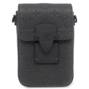 ルイヴィトン LOUIS VUITTON Sロック ヴェルティカル ウェアラブル ウォレット M81524 ノワール レザー トリヨンレザー ショルダーバッグ マットブラック金具 黒