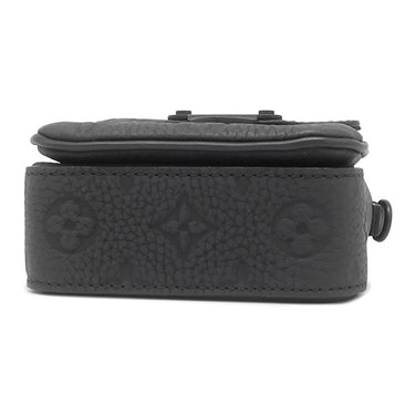 ルイヴィトン LOUIS VUITTON Sロック ヴェルティカル ウェアラブル ウォレット M81524 ノワール レザー トリヨンレザー ショルダーバッグ マットブラック金具 黒