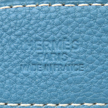 エルメス HERMES コンスタンスH ブラック×ブルージーン ボックスカーフ トゴ #75 ベルト シルバー金具 Hバックル リバーシブル