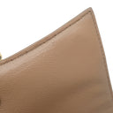 バレンシアガ BALENCIAGA Hourglass ハンドバッグ XS 593546 ブラウン PVCコーティングキャンバス 2WAYバッグ ゴールド金具 ショルダー