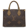 ルイヴィトン LOUIS VUITTON オンザゴー PM M46373 モノグラムリバース モノグラムキャンバス モノグラムリバースキャンバス 2WAYバッグ ゴールド金具 ショルダー ハンドバッグ