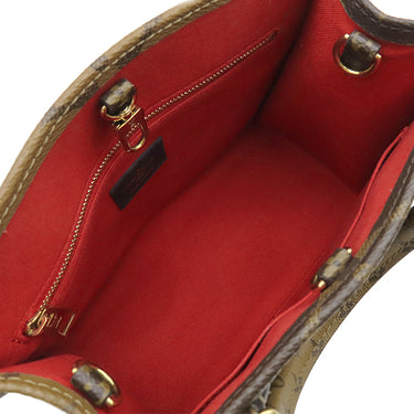 ルイヴィトン LOUIS VUITTON オンザゴー PM M46373 モノグラムリバース モノグラムキャンバス モノグラムリバースキャンバス 2WAYバッグ ゴールド金具 ショルダー ハンドバッグ