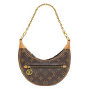 ルイヴィトン LOUIS VUITTON ループ M81098 モノグラム モノグラムキャンバス 2WAYバッグ ゴールド金具 茶 ハンドバッグ ショルダー