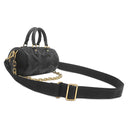 ルイヴィトン LOUIS VUITTON パピヨン BB バブルグラム M59800 ブラック モノグラムアンプラント 2WAYバッグ ゴールド金具 3WAY