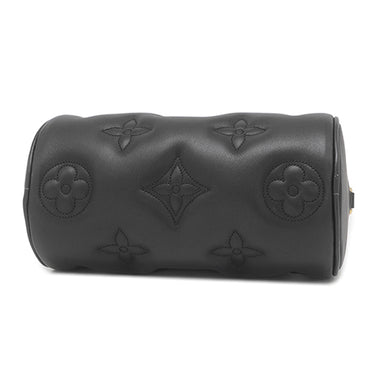 ルイヴィトン LOUIS VUITTON パピヨン BB バブルグラム M59800 ブラック モノグラムアンプラント 2WAYバッグ ゴールド金具 3WAY