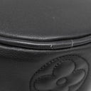 ルイヴィトン LOUIS VUITTON パピヨン BB バブルグラム M59800 ブラック モノグラムアンプラント 2WAYバッグ ゴールド金具 3WAY
