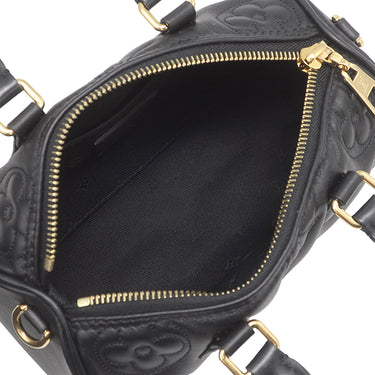 ルイヴィトン LOUIS VUITTON パピヨン BB バブルグラム M59800 ブラック モノグラムアンプラント 2WAYバッグ ゴールド金具 3WAY